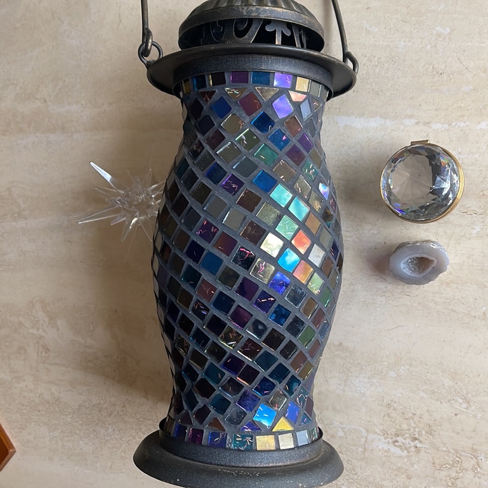 Lantern Mosaic Moroccan style